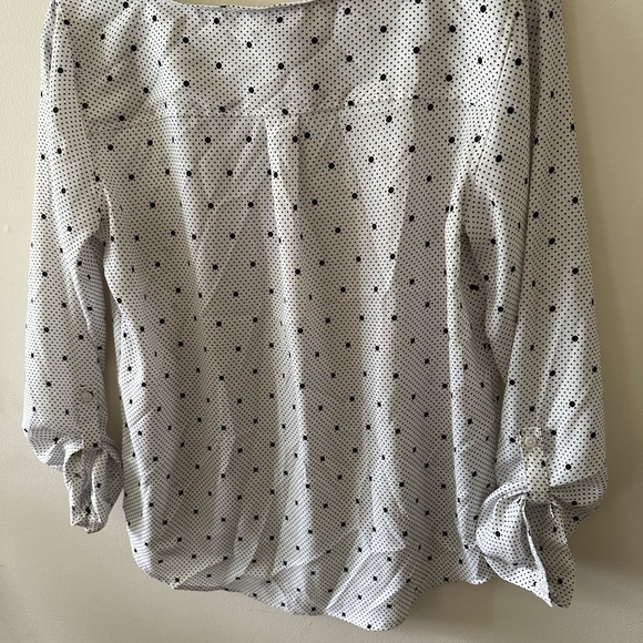 Ann Taylor Polka Dot Pullover - Picture 3 of 6
